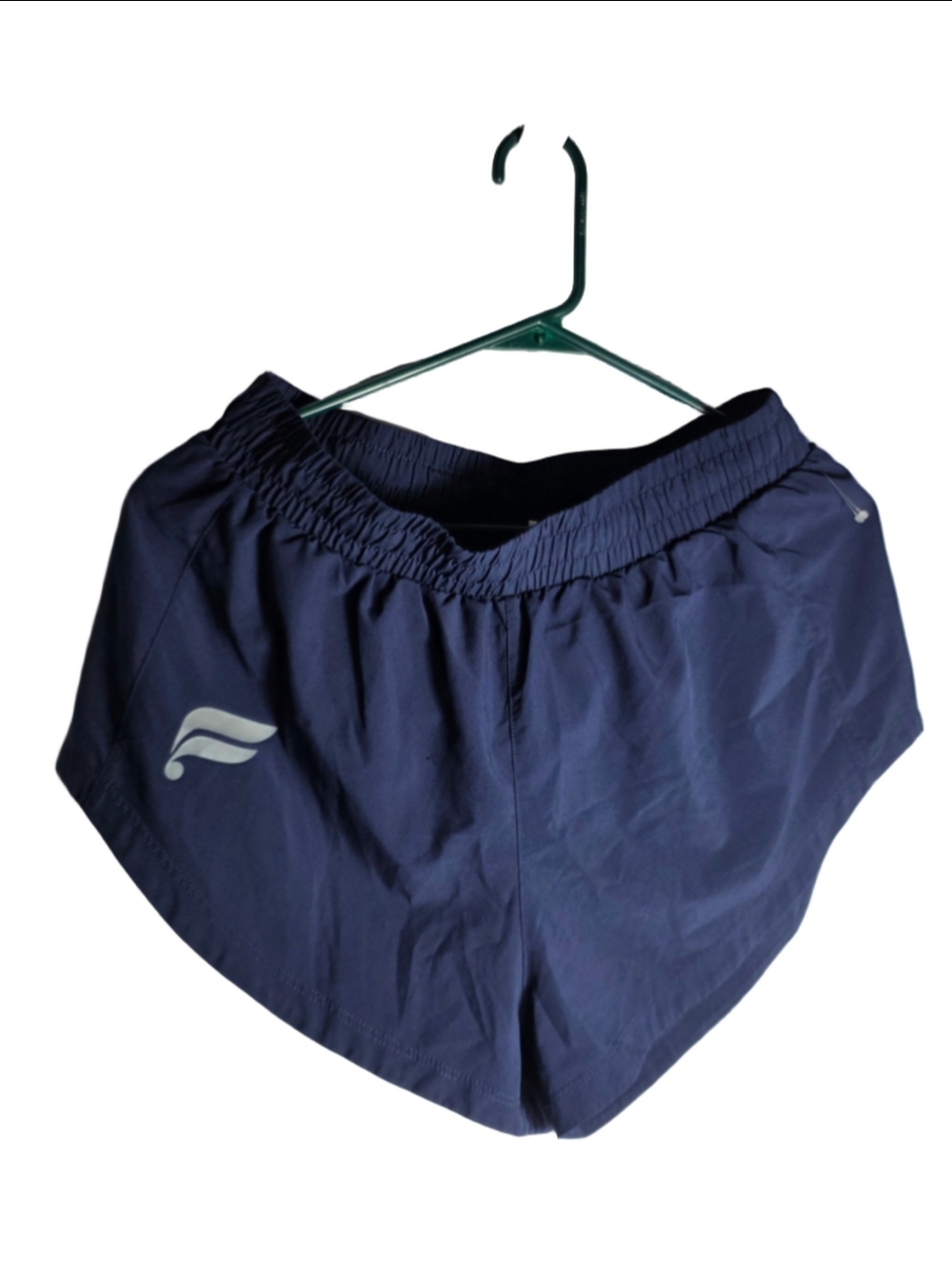 Women's Fabletics Athletic Shorts Size M Blue workout casual running hiking